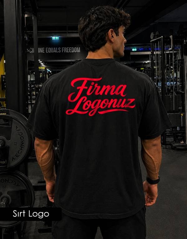 Firmalara Özel Baskılı Oversize Tshirt – %100 Pamuk thumbnail 3
